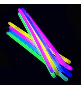 100 ADET KALIN GLOW STİCK PARTİ IŞIĞI NEON IŞIK FOSFORLU ÇUBUK IŞIKLI ÇUBUK ULTRA CANLI PARLAK IŞIK