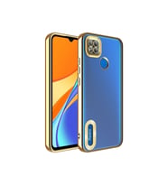 Xiaomi Redmi 9C Uyumlu Kılıf Kamera Korumalı Logo Gösteren Zore Omega Kapak