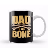 Dad To The Bone Funny Dad Pun Father s Day Joke Kupa Bardak Porselen