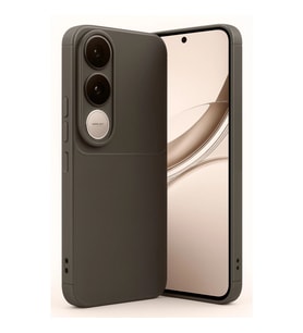Vivo V50 Lite 4g Auto Focus Karbon Kapak - Kahverengi