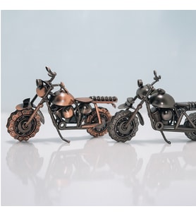 Metal Bilyeli Dekoratif Motor Büyük Boy – 28 cm Masaüstü (Karışık)