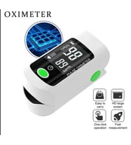 IRON Parmak Tipi Pulse Oksimetre Saturasyon Cihazı Nabız Ölçer, Led Ekran