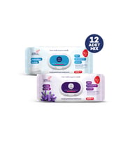 SUBO YÜZEY TEMİZLİK HAVLUSU 100 'LÜ MİX 12 X100 (6 L.FERH + 6 B.SABN.FERH )