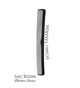 Berber Kuaför Saç Kesim Tarağı Karbon Nano Absolute Professional