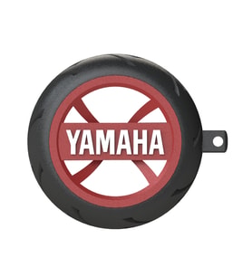 Yamaha Logolu Özel Tasarım Lastik Detaylı Motosiklet Anahtarlığı Kırmızı / Mavi Renk Seçenekleriyle