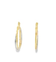 Cigold Taşsız Küpe 14 Ayar Altın 2.48 Gr OA-K1TB01019333