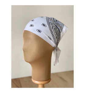%100 Pamuklu Klasik Desen Unisex Bandana Renkli Bandana Etnik Desenli A Kalite Bandana