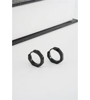 Kadın 316 L Paslanmaz Çelik 1.8 cm Beşgen Model Küpe