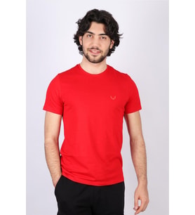 Rich Erkek Logo Baskılı T-shirt %100 Pamuk Tişört