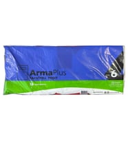 ArmaPlus Takviyeli Kalın Baskılı Beyaz Çanta Poşet Torba - 6 No - 60x70 Cm. - 50 Adetlik Paket