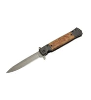 Hc02 Damalı Çakı 22 Cm Manuel, Kemerlikli