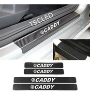 v w Caddy Karbon Kapı Eşiği Kaplama Sticker (4 Adet) zz245