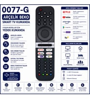 Arçelik 0077-G Kumanda