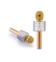 Karaoke Mikrofon Dahili Hoparlörlü Sd-Usb-Aux Girişli Bluetooth Hoparlör