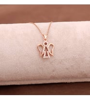 Melek Rose Gümüş Kolye 3648