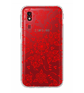 Samsung Galaxy A2 Core  Kamera Korumalı  Kapak Nostalji Desen Tasarımlı  Şeffaf Kılıf