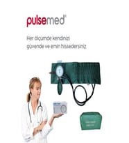 Pulsemed ANEROİD ERİŞKİN TANSİYON ALETİ YEŞİL MANŞONLU KANCALI