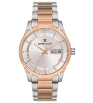 Daniel Klein Rose Gold/Metalik Çelik Bilezik Takvimli Erkek Kol Saati