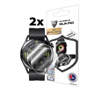 HUAWEI Watch GT 3 46 MM ile uyumlu IPG Ekran Koruyucu (2 Adet)