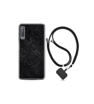 Samsung Galaxy A7 2018 Kılıf Resimli Desenli Silikon Boyun Askılı Şekiller 2 1881