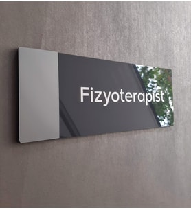Klasik Seri Fizyoterapist Kapı İsimliği