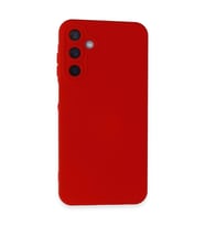 Samsung Galaxy A35 5G Kılıf Nano içi Kadife Silikon - Kırmızı