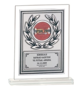 ODAK KUPA - Cam Plaketler - CM-091 B - 18x21 cm