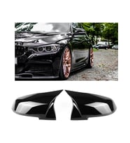 Bmw F30 2012-2019 3.seri  Uyumlu Parlak Siyah Batman Ayna Kapagı