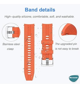 Xiaomi Watch 5 için Kordon, Silicone RapidBands Lacivert [Watch 5 ile Uyumlu Kordon - Lacivert]