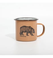 FreeCamp Campers Emaye Mug 350ml-BEJ