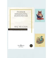 Suç ve Ceza 9789754589023 - Dostoyevski - Iş Bankası - Not defterli seti