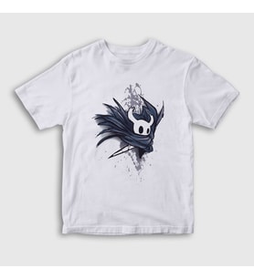 Presmono Unisex Çocuk Beyaz Robe Oyun Hollow Knight T-Shirt 492941tt