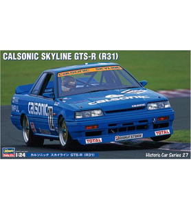 Hasegawa HMCC27 1:24 Clasonic Skyline GTS-R (R31), Çok aşamalı Model Araba Kit