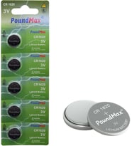 Lexroo 5 adet 1620 (CR1620,DL1620) 3V düğme pil