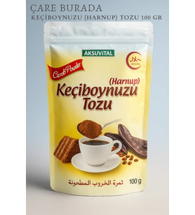 Öğütülmüş Keçiboynuzu (Harnup) Tozu 100 Gr