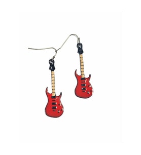 Rock Gitar Küpe (Metal)