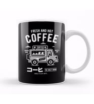 Fresh And Hot Coffee Kupa Bardak Porselen
