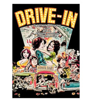 Drive-in Tablo Ahşap Poster Dekoratif