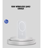 15w Araç Telefon Tutucu Kablosuz Hızlı Şarj Özellikli