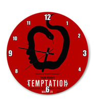 Cakatablo Temptation Film Afiş Duvar Saati
