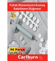 Özel Üretim Yorgan Kılıfı Çarşaf Tutucu Sabitleyici Yatak Düzenleyici Kumaş Sabitleme Düğme 96 Adet