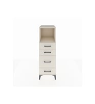 Kronos Dolap Tek Raflı 4 Çekmeceli 44x59x134 Aytaşı-Aytaşı
