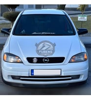 Opel Astra G 1998-2004 Uyumlu H lip Esnek Ön Lip 2 Parça Karlık Ön Ek Tampon Altı Dil