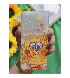 Samsung Galaxy A23 Uyumlu Baskılı Şeffaf Telefon Kılıfı