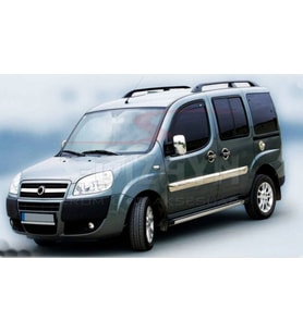Fiat Doblo Krom Ön Panjur 2 Parça 2006-2010 (Karışık)