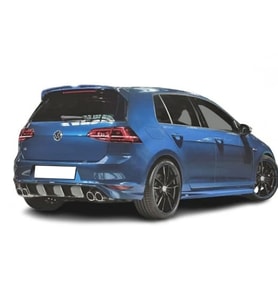 Volkswagen Golf 7 Oettinger Difüzör Parlak Siyah Difizör Plastik 2012 2013 2014 2015 2016