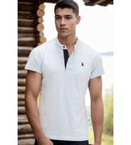 T9560 DEWBERRY T-SHIRT-AÇIK MAVİ