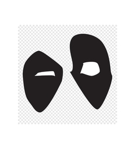 Deadpool Oto Cam Sticker 20*15 Cm