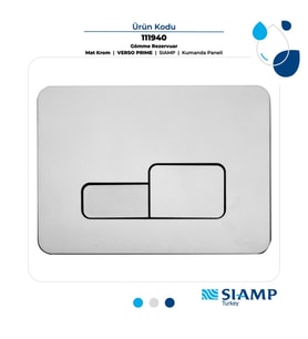 TEMA PRİME MAT KROM BUTON
