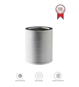 Akıllı Hava Temizleyici Filtresi Torima TAP-500 Pro Gri Filtre